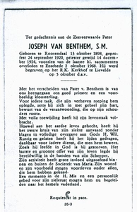  Joseph van Benthem